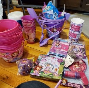Sofia the first birthday supplies